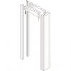 Jamb Kit for Single Glass Doors - White