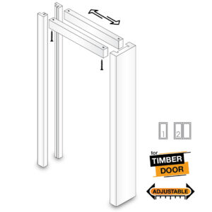 Adjustable Jamb Kit For Timber Pocket